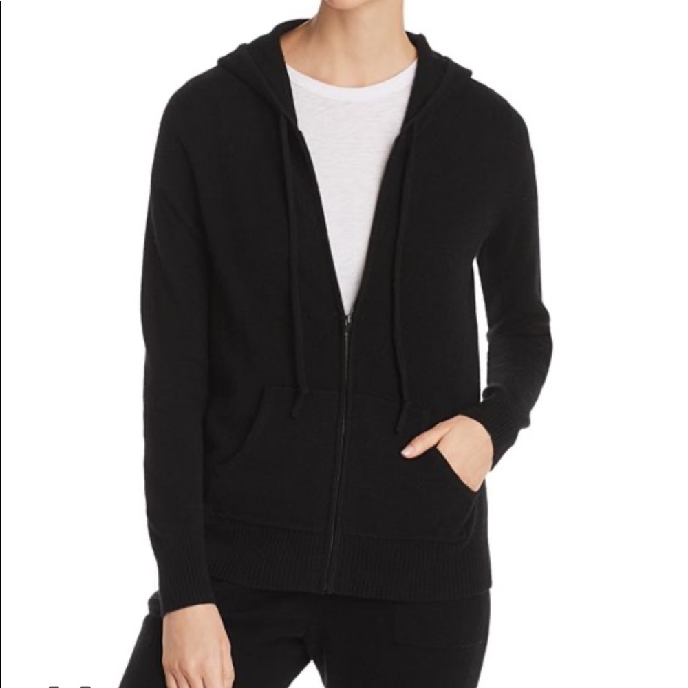 C by Bloomingdale’s - cashmere hoodie, new w/ tags